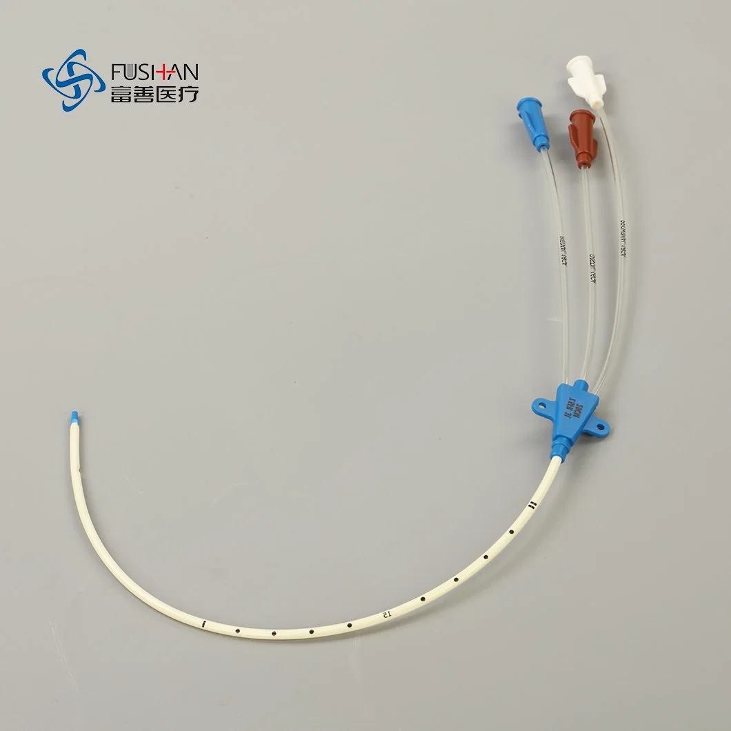 Medical Supply Hospital Nurse Instrument Single Lumen Double Lumen Triple Lumen CVC Central Venous Catheter Set Implantable Vascular Access Device